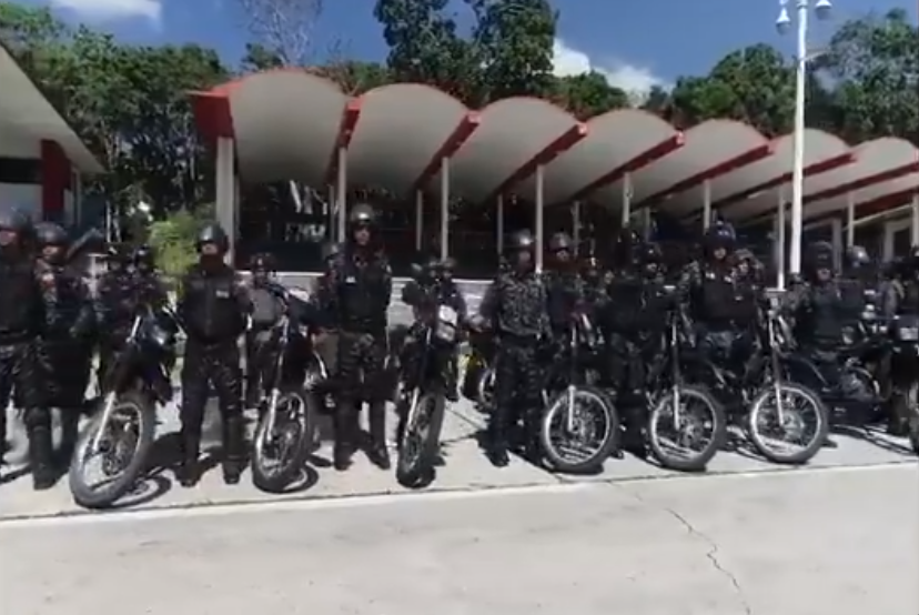 Así se preparan las fuerzas represoras del régimen para desestabilizar la marcha de este #16Nov (VIDEO)