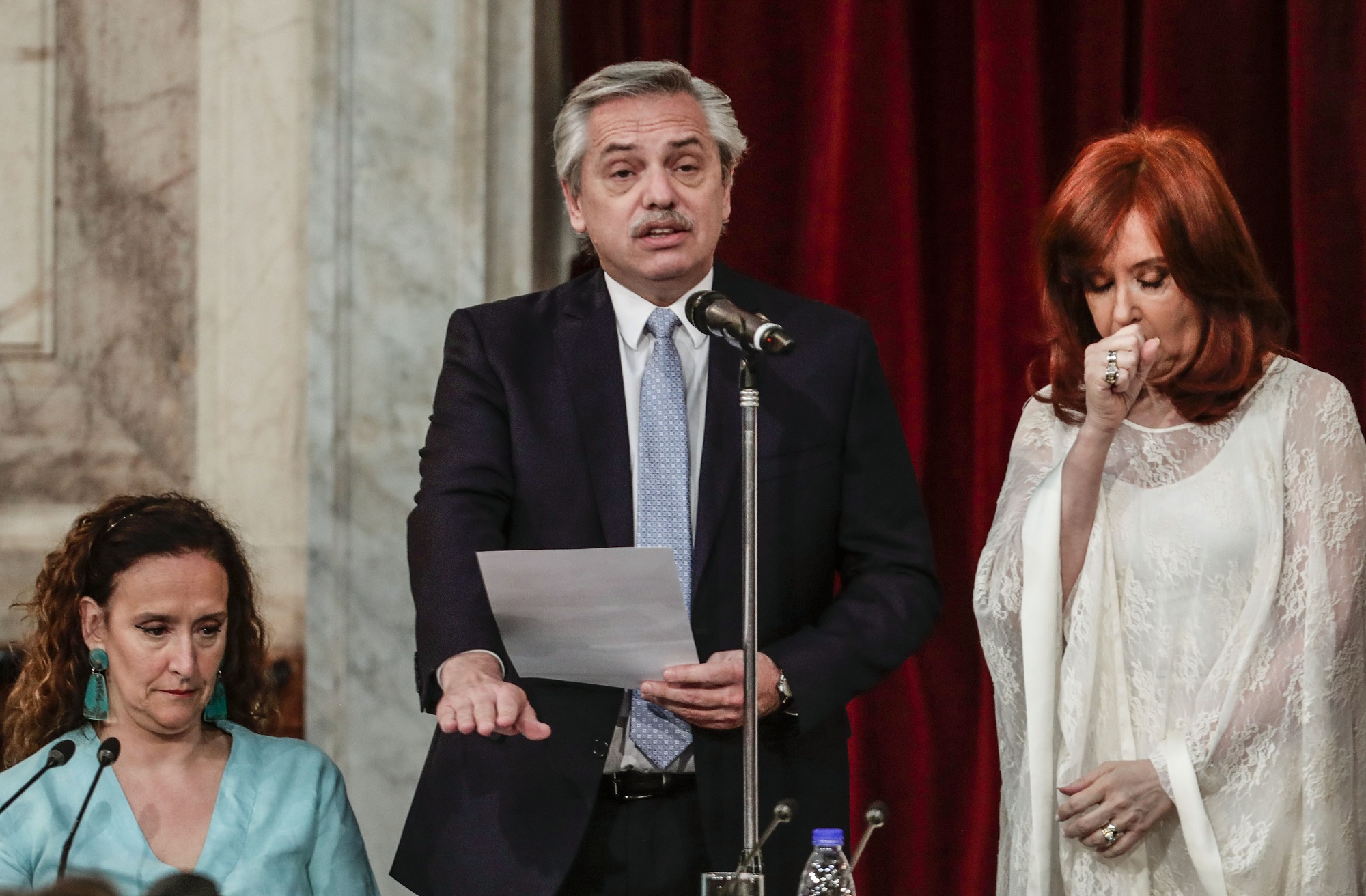 Alberto Fernández se estrenó como presidente de Argentina con un controversial discurso