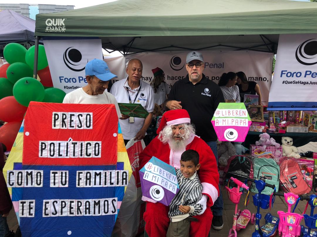 Foro Penal recolectó juguetes para los hijos de los presos políticos en Venezuela