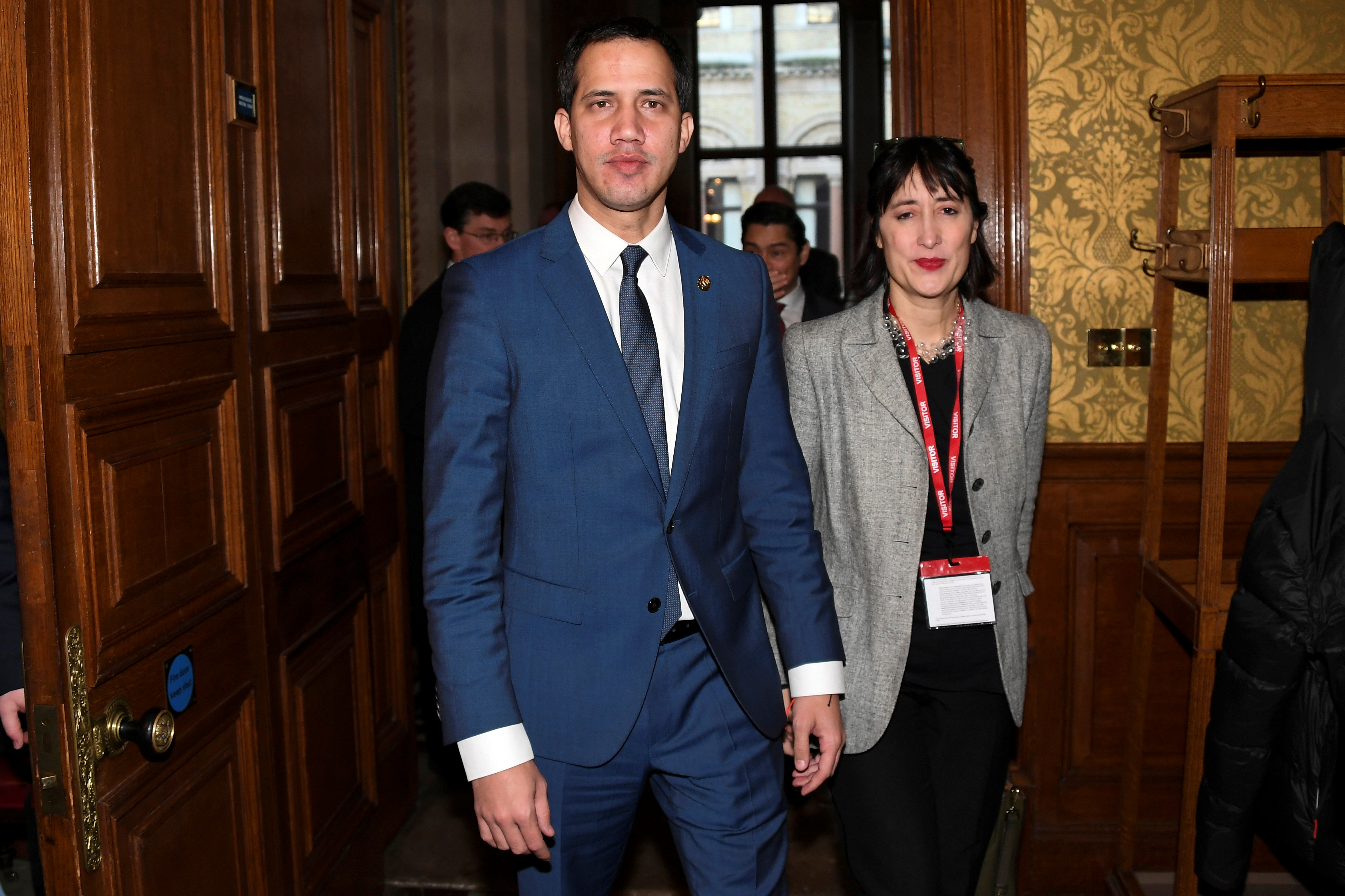 Juan Guaidó se reúne con el primer Ministro de Reino Unido, Boris Johnson