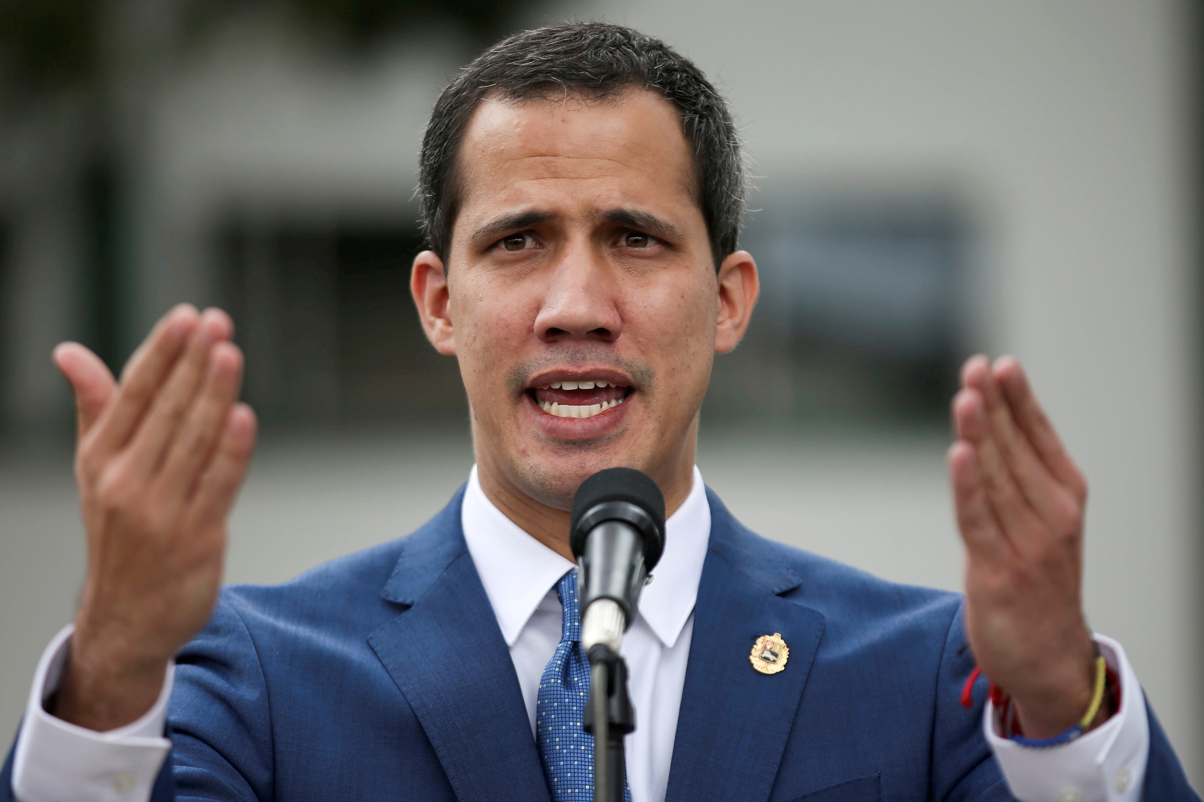 Juan Guaidó se reúne con el vicepresidente de la Comisión Europea en Bruselas (FOTO)