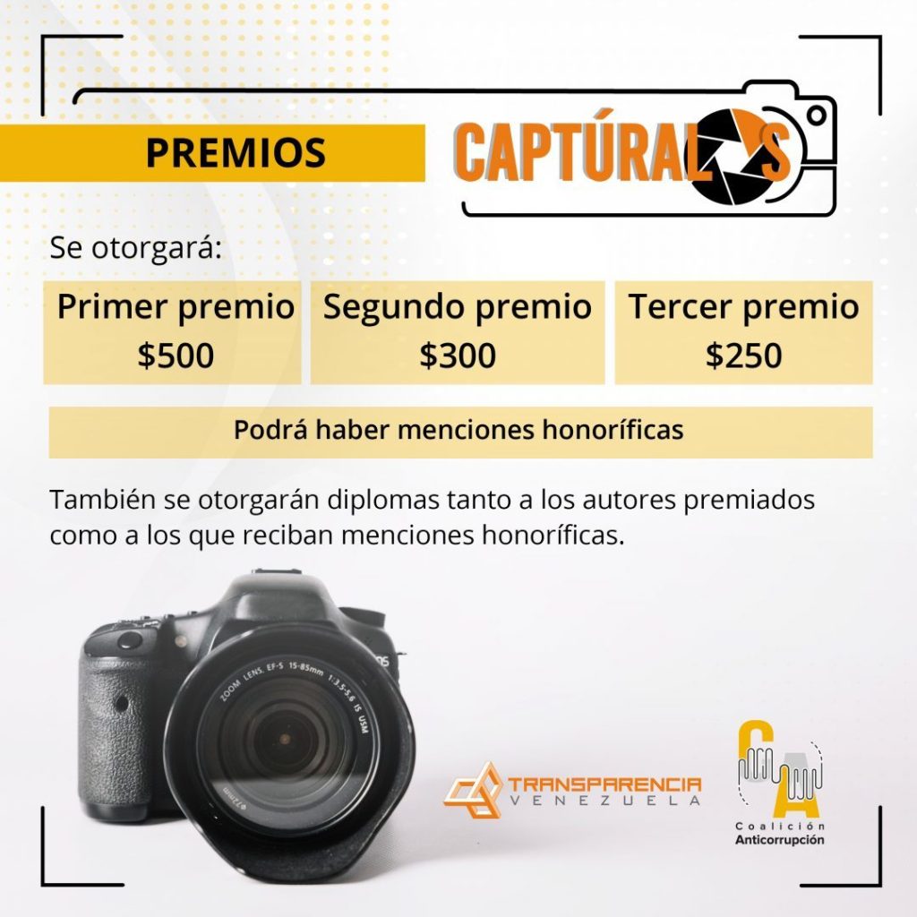 Transparencia Venezuela lanza un concurso de fotografía para retratar la corrupción