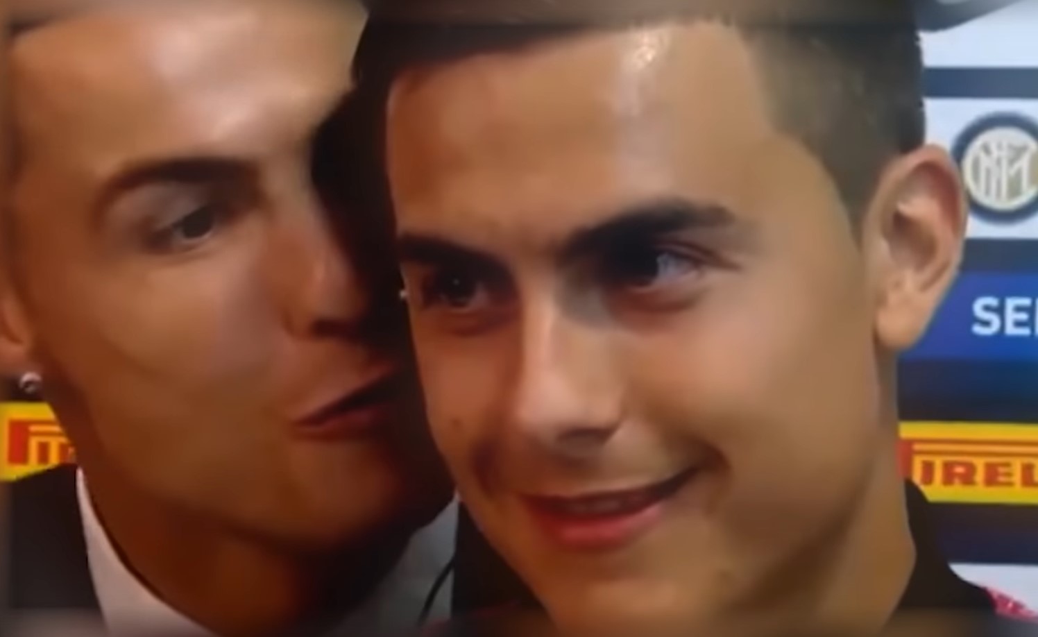 ¿Se besaron? La celebración entre Dybala y Cristiano Ronaldo que escandalizó las redes (FOTO)