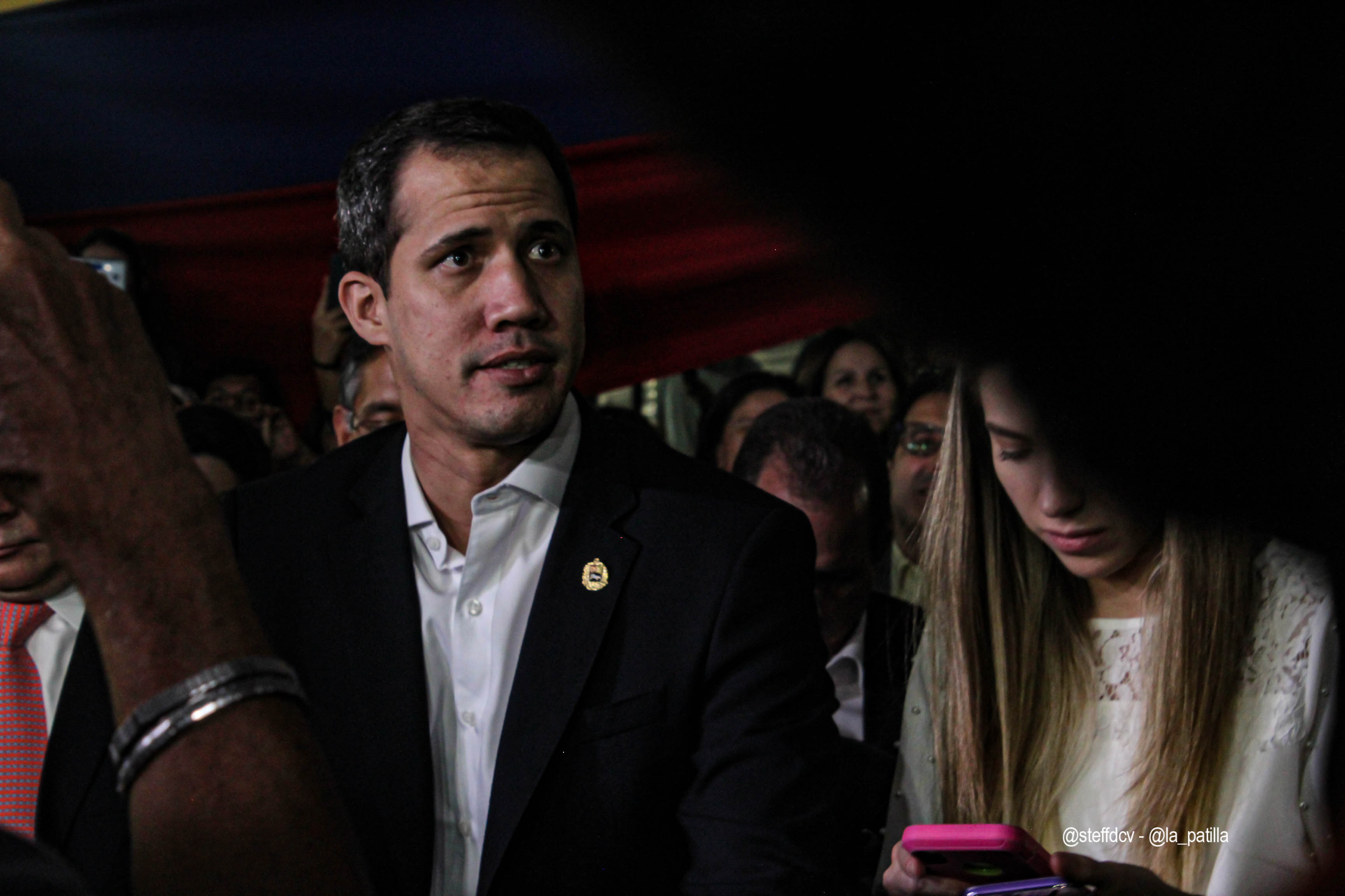 Chacao celebró y respaldó el regreso de Guaidó tras otra muestra más de valentía (Videos)