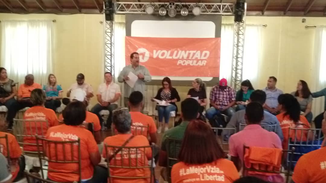 Voluntad Popular realizó cambios en su estructura regional