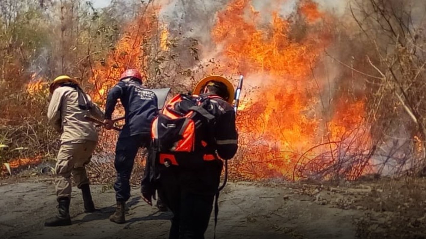 Emergencia en la Sierra de Perijá por incendio