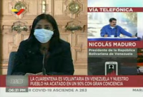 Maduro invitó a hacer una cadena de oración contra los artículos de The Washington Post