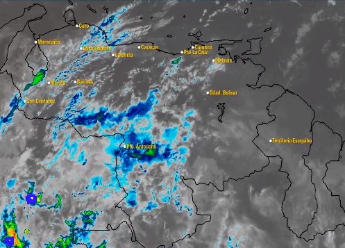 El estado del tiempo en Venezuela este lunes #9Mar, según el Inameh