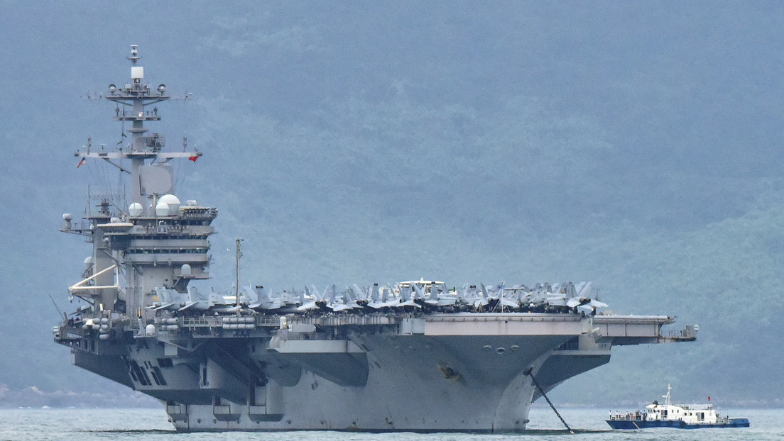 La Armada de EEUU confirma 550 casos de infección por coronavirus en el portaviones USS Theodore Roosevelt