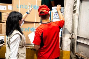 Llega a Venezuela cargamento de insumos médicos enviados por la ONU para combatir el coronavirus #8Abr (FOTO)