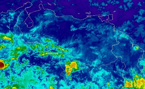 El estado del tiempo en Venezuela este lunes #27Abr, según el Inameh