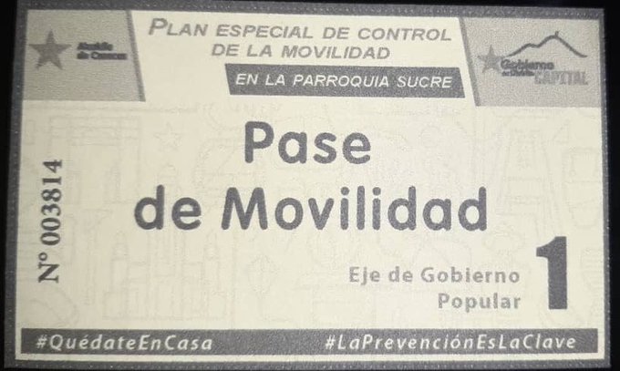 El pase de movilidad que debes tener para poder transitar en Catia  (FOTO)