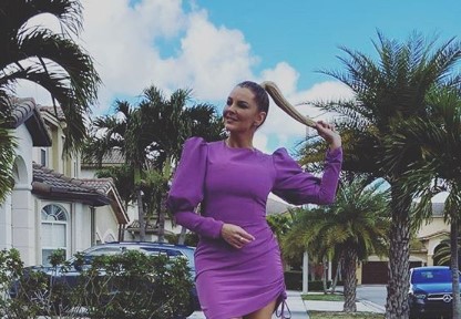 Apretadito y bien cortito: El “shortcito” con el que Marjorie de Sousa hace ejercicios 