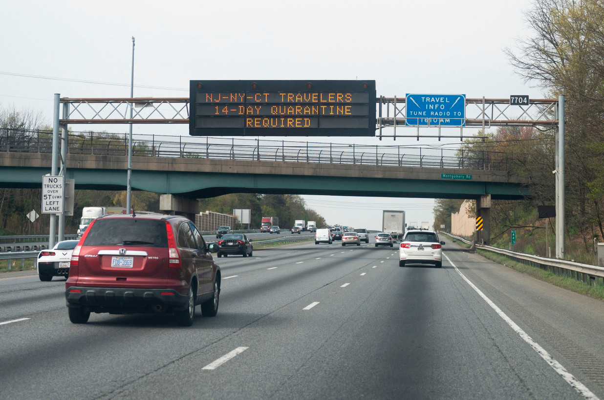 Las carreteras de Estados Unidos son más letales durante la pandemia de coronavirus