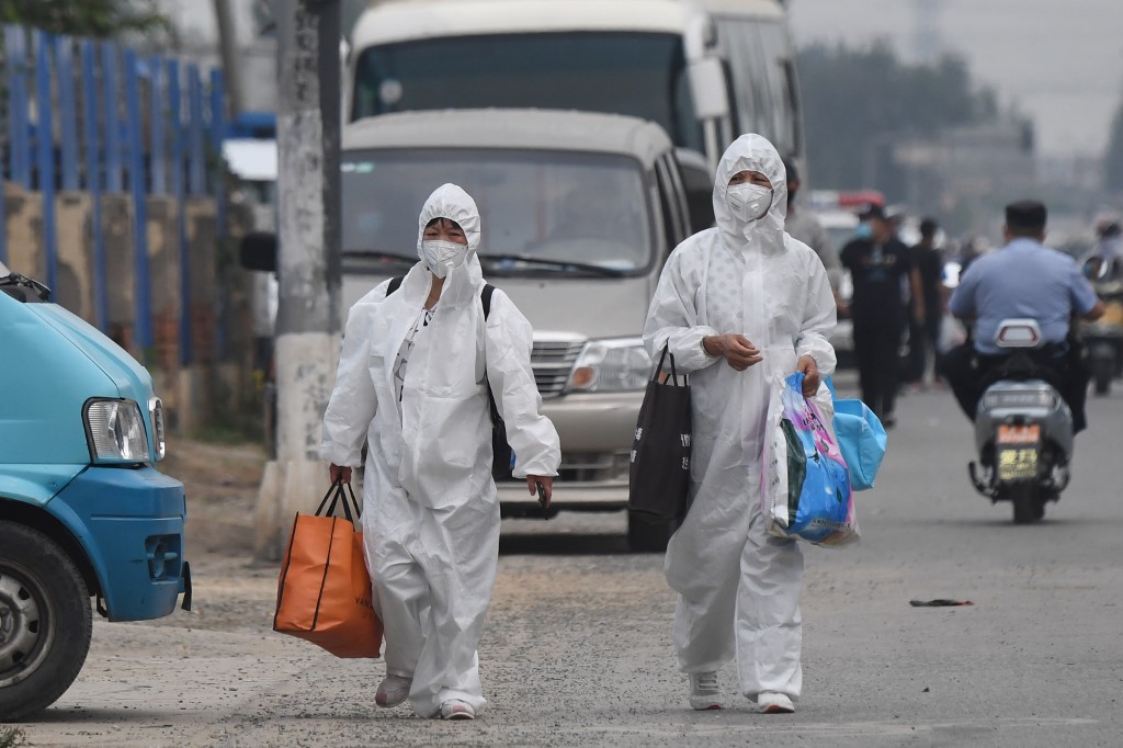 Unos 11 barrios confinados en China tras un nuevo foco de coronavirus