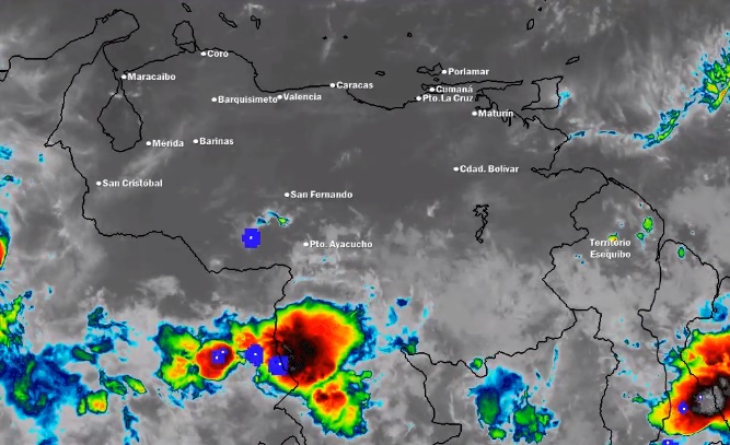 El estado del tiempo en Venezuela este miércoles #24Jun, según el Inameh