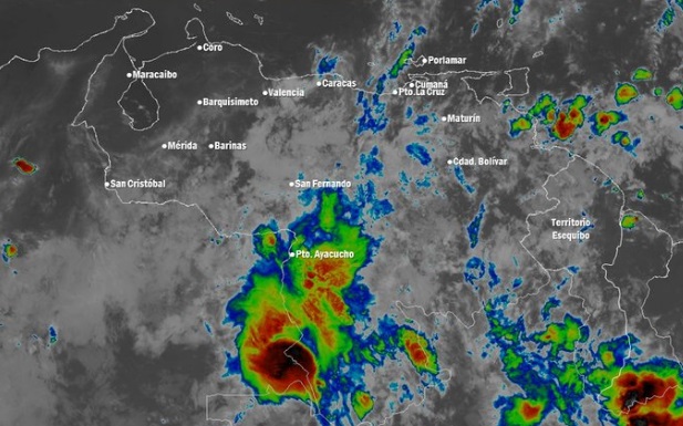 El estado del tiempo en Venezuela este jueves #25Jun, según el Inameh