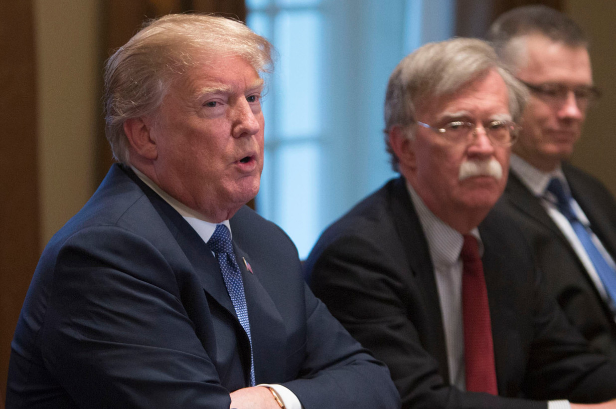 John Bolton dijo que Trump es un “peligro para la seguridad nacional”