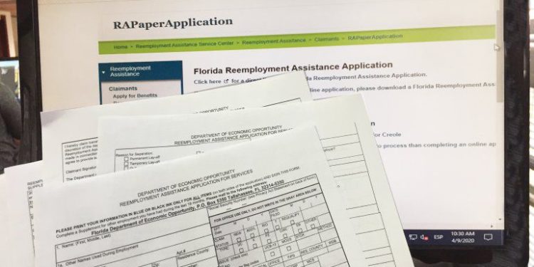 Florida recibe beneficios de desempleo para los ciudadanos