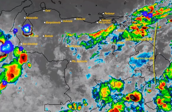 El estado del tiempo en Venezuela este miércoles #17Jun, según el Inameh