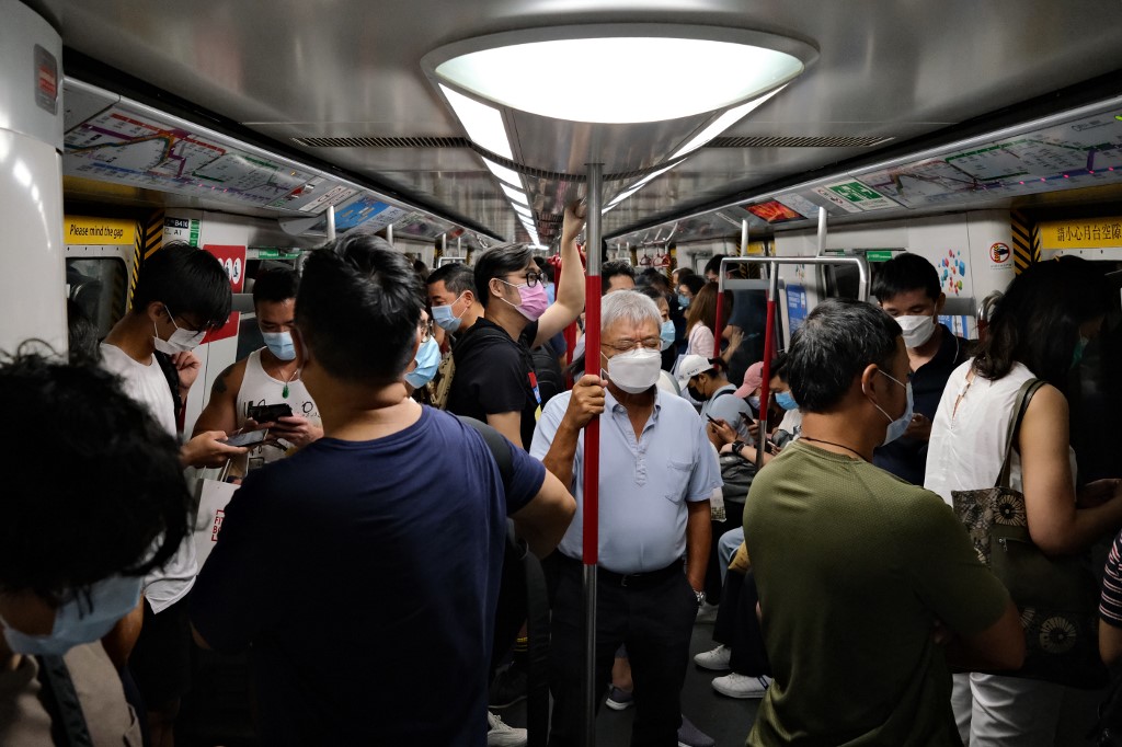 Hong Kong se hunde en la recesión debido a la pandemia de Covid-19