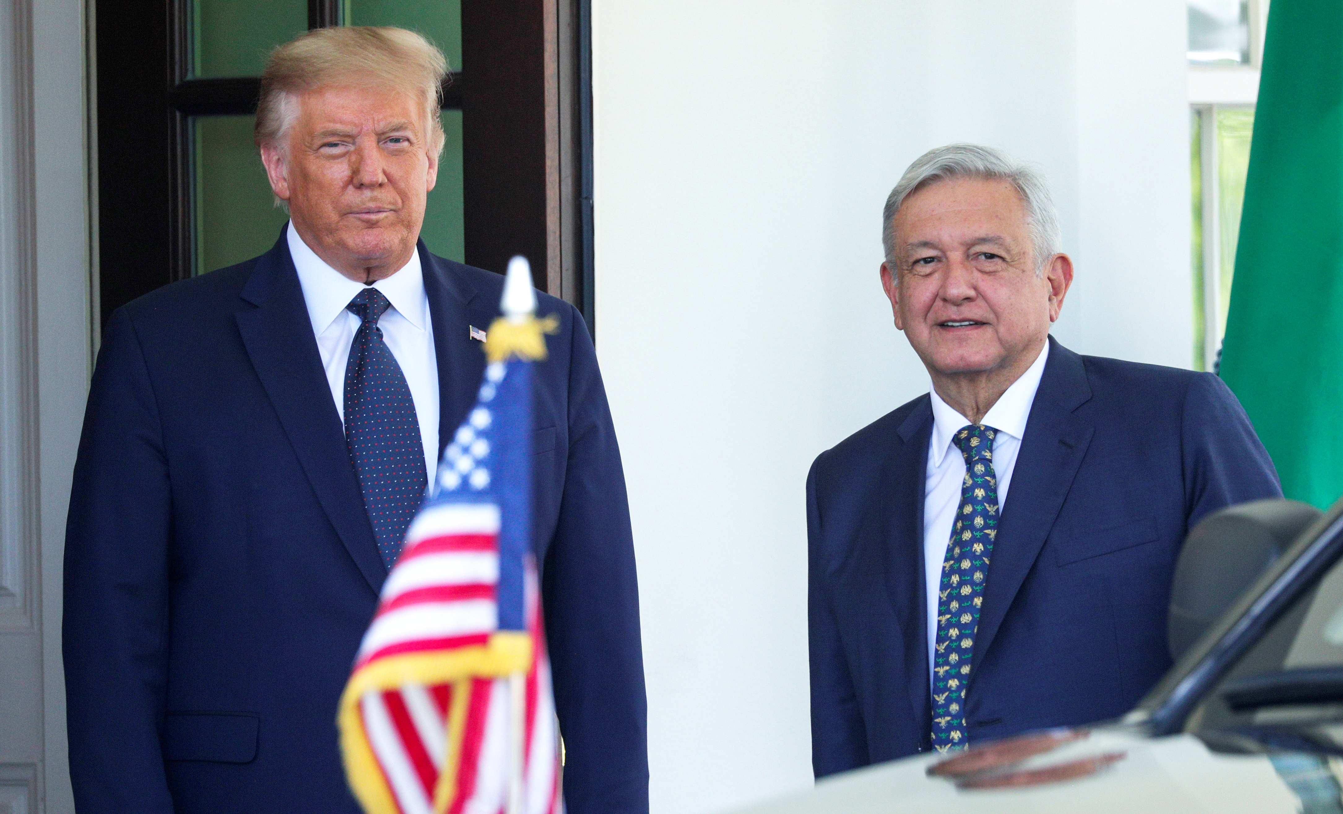 Trump y López Obrador no hablaron sobre inmigración ni fronteras en su reunión