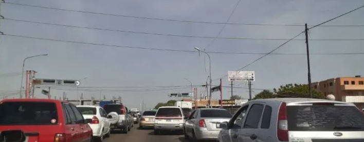 Paso limitado por la circunvalación 1 entre Maracaibo y San Francisco