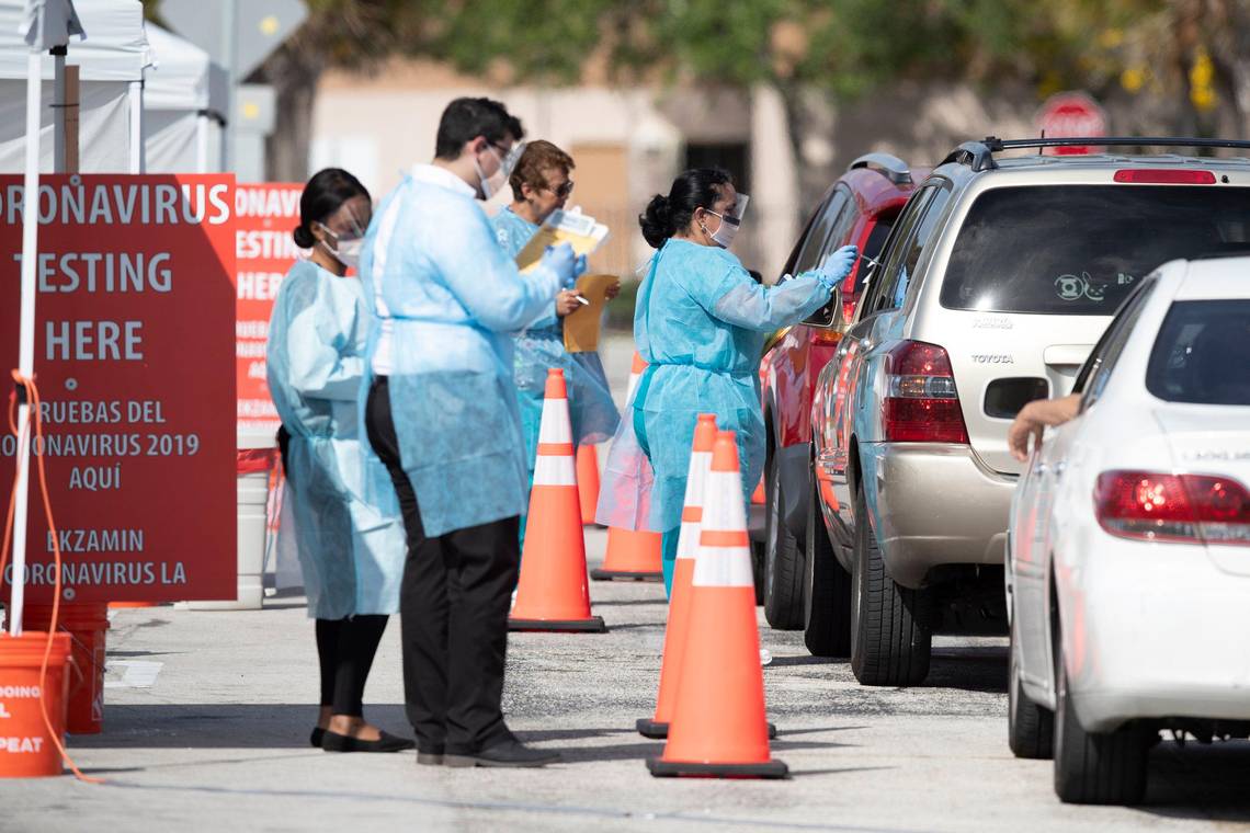 Abrieron cinco nuevos centros de pruebas de Covid-19 en Miami-Dade y Broward