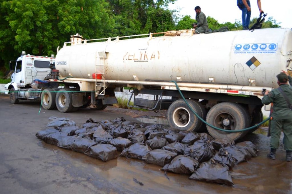 Detuvieron a dos personas en Guárico por transportar más de 670 panelas de drogas en una gandola