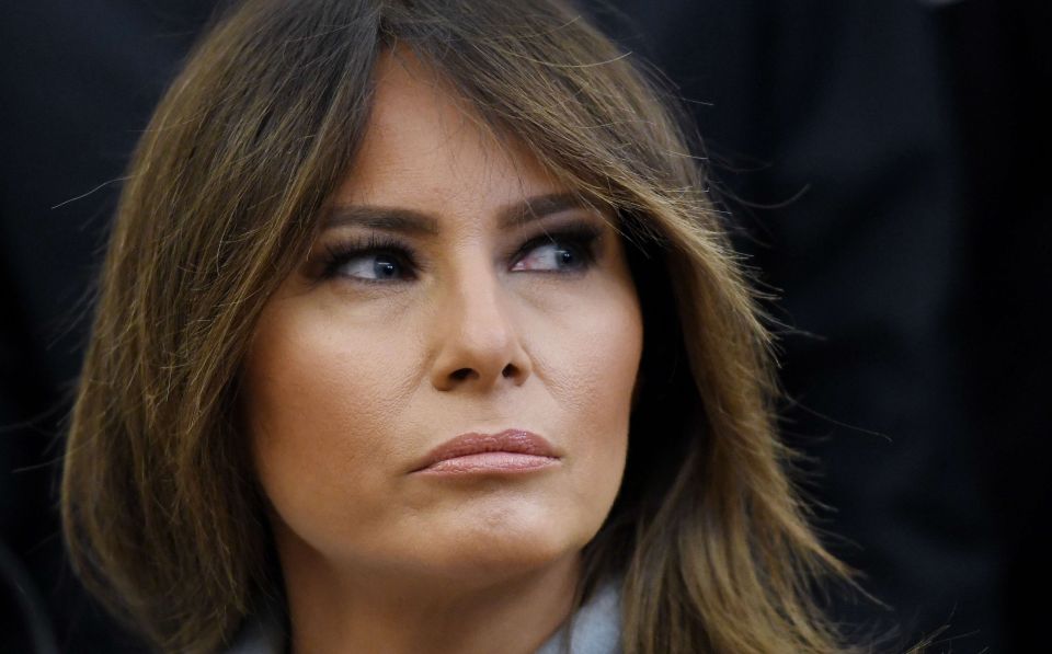 La foto de Melania Trump sobre el uso de máscaras que desató polémica en Twitter