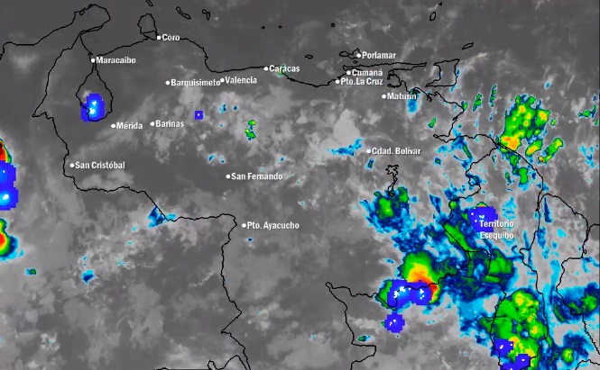 El estado del tiempo en Venezuela este viernes #10Jul, según el Inameh