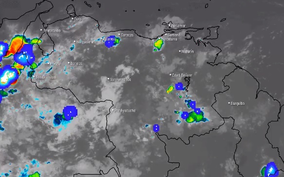 El estado del tiempo en Venezuela este jueves #16Jul, según el Inameh