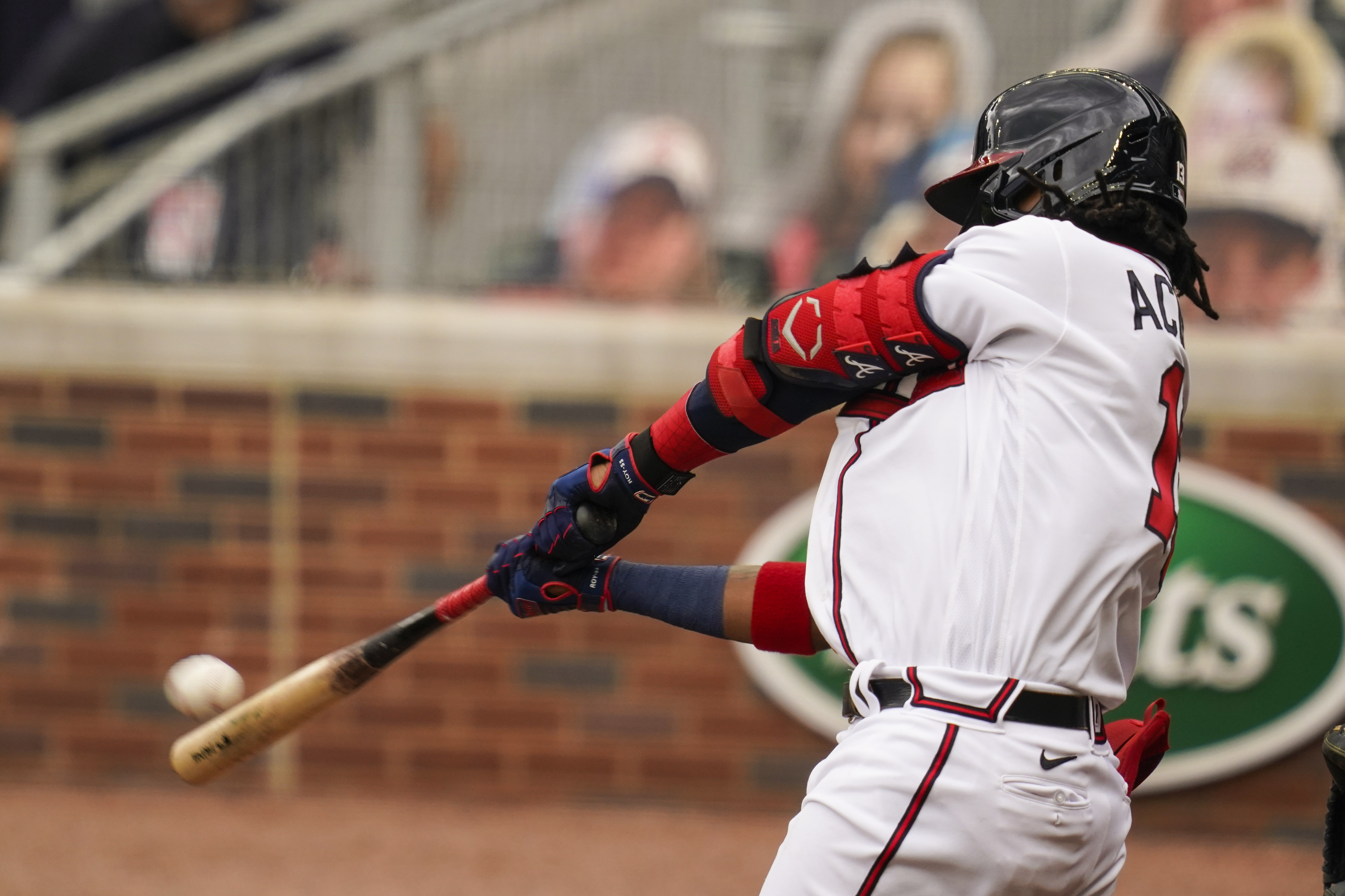 Ronald Acuña Jr. regresó con un poderoso cuadrangular en triunfo de Bravos a Yankees (Video)