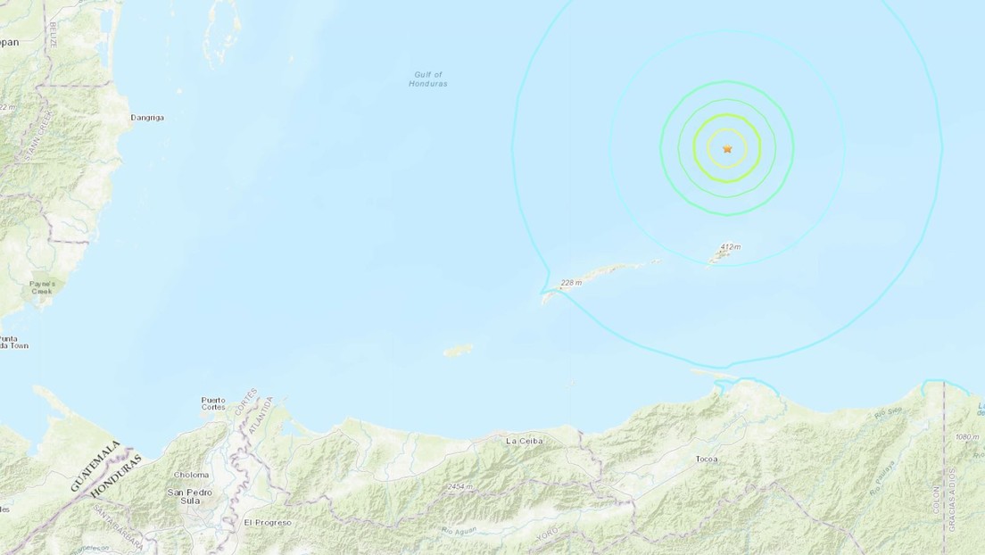 Sismo de 5,7 sacudió el norte de Honduras