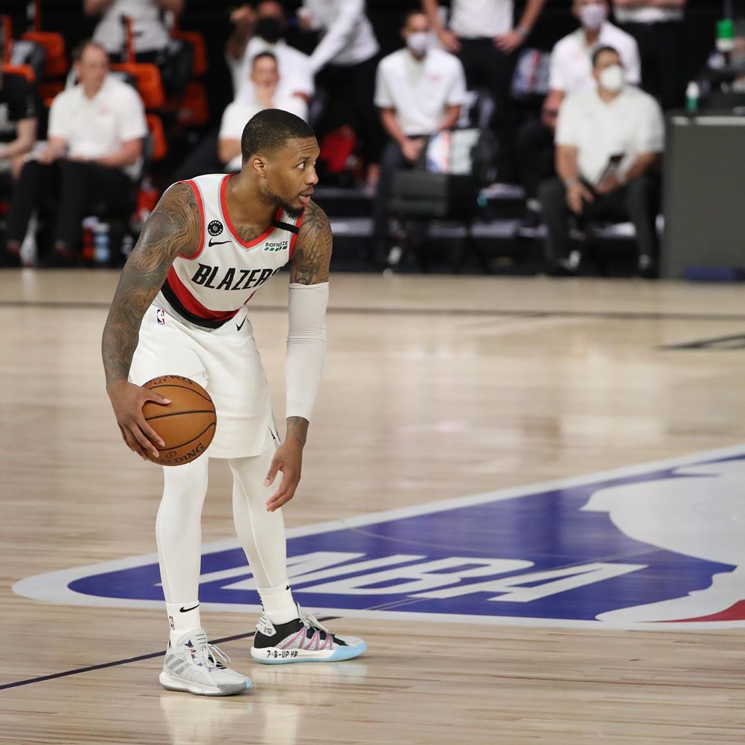 La noche histórica de Damian Lillard en la NBA: Anotó más de 60 puntos (Fotos)