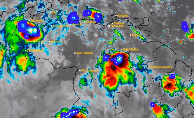 El estado del tiempo en Venezuela este viernes #7Ago, según el Inameh