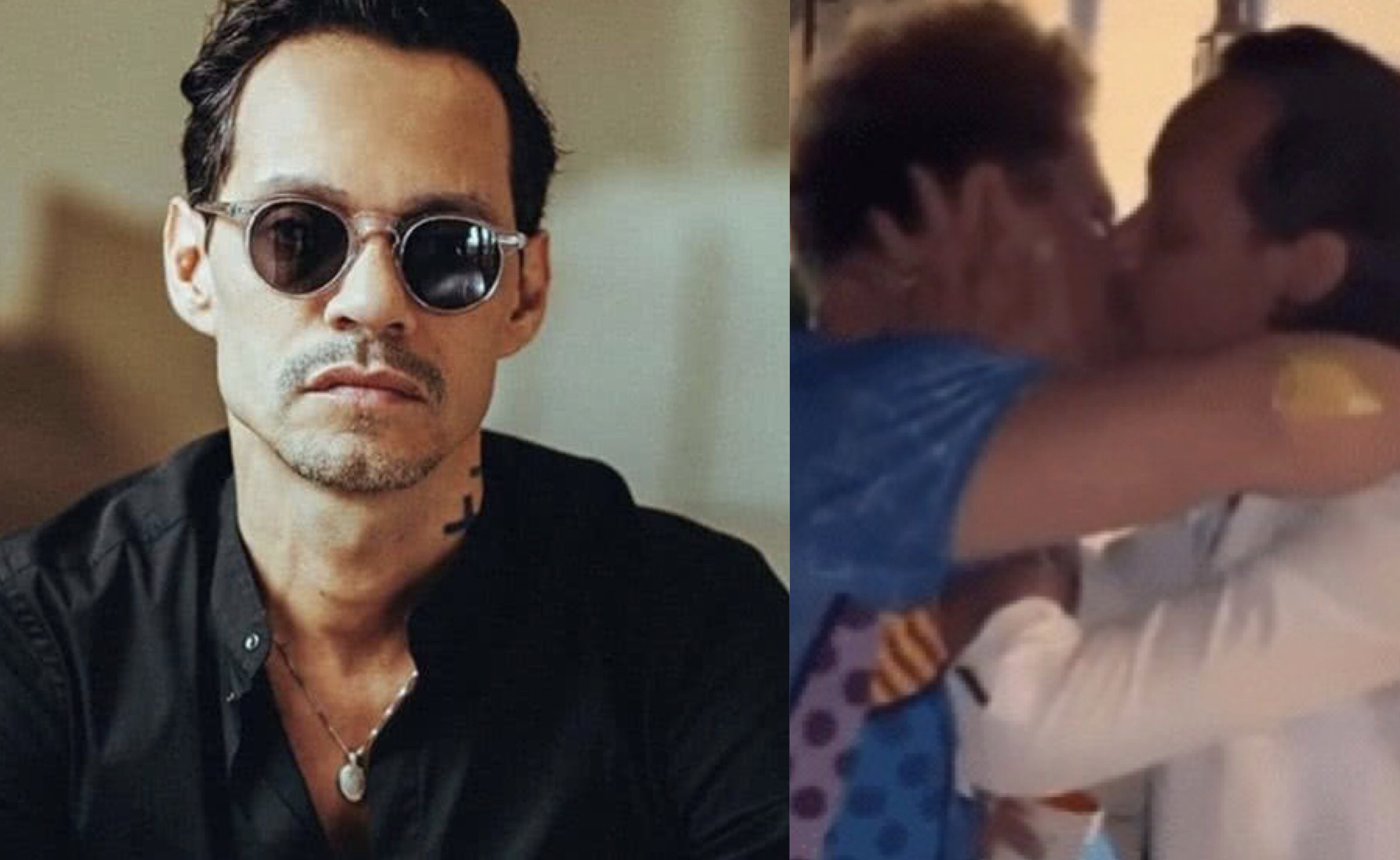 Revelaron video de Marc Anthony besando a otro hombre