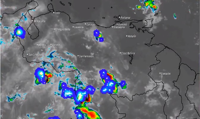 El estado del tiempo en Venezuela este miércoles #21Jul, según el Inameh