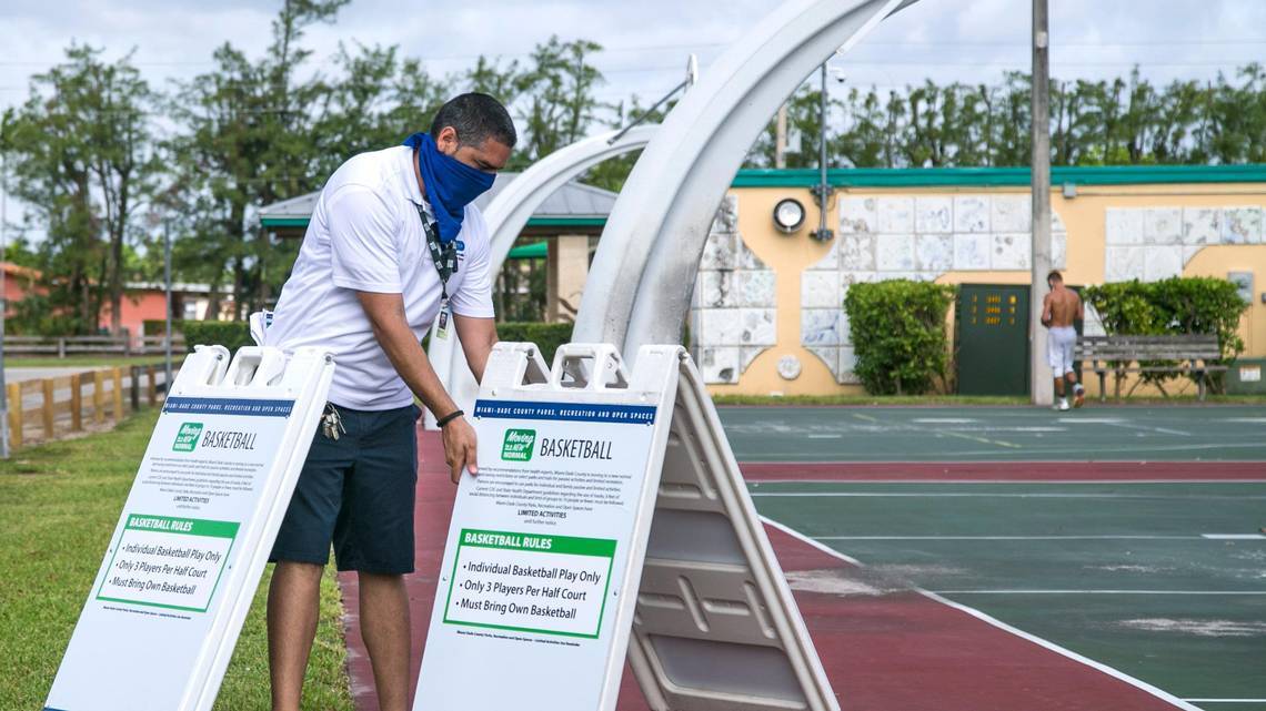 Varios parques en el condado de Broward y la ciudad de Miami reabren esta semana