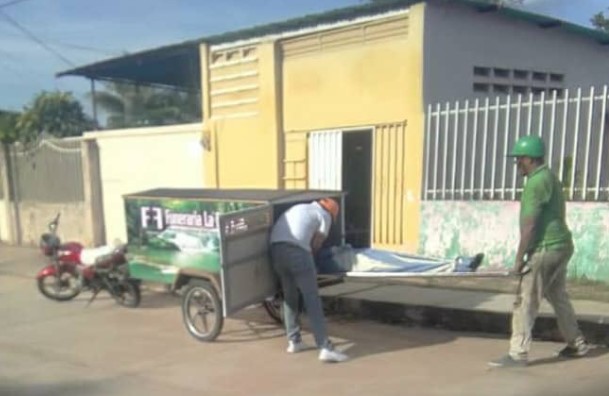 Moto-Furgoneta la nueva forma de trasladar cadáveres en Valle de la Pascua (FOTOS)