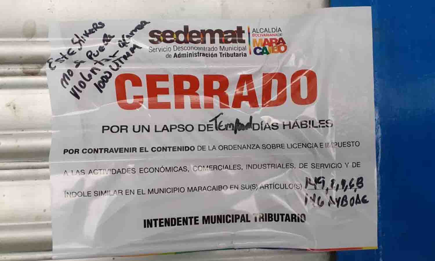 Fedecámaras Zulia rechazó el cierre de al menos 70 empresas en Maracaibo