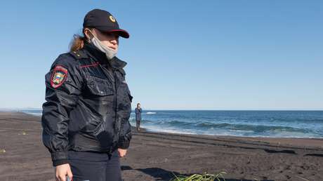 Un manto de contaminacion de 40 kilómetros frente a costas orientales rusas