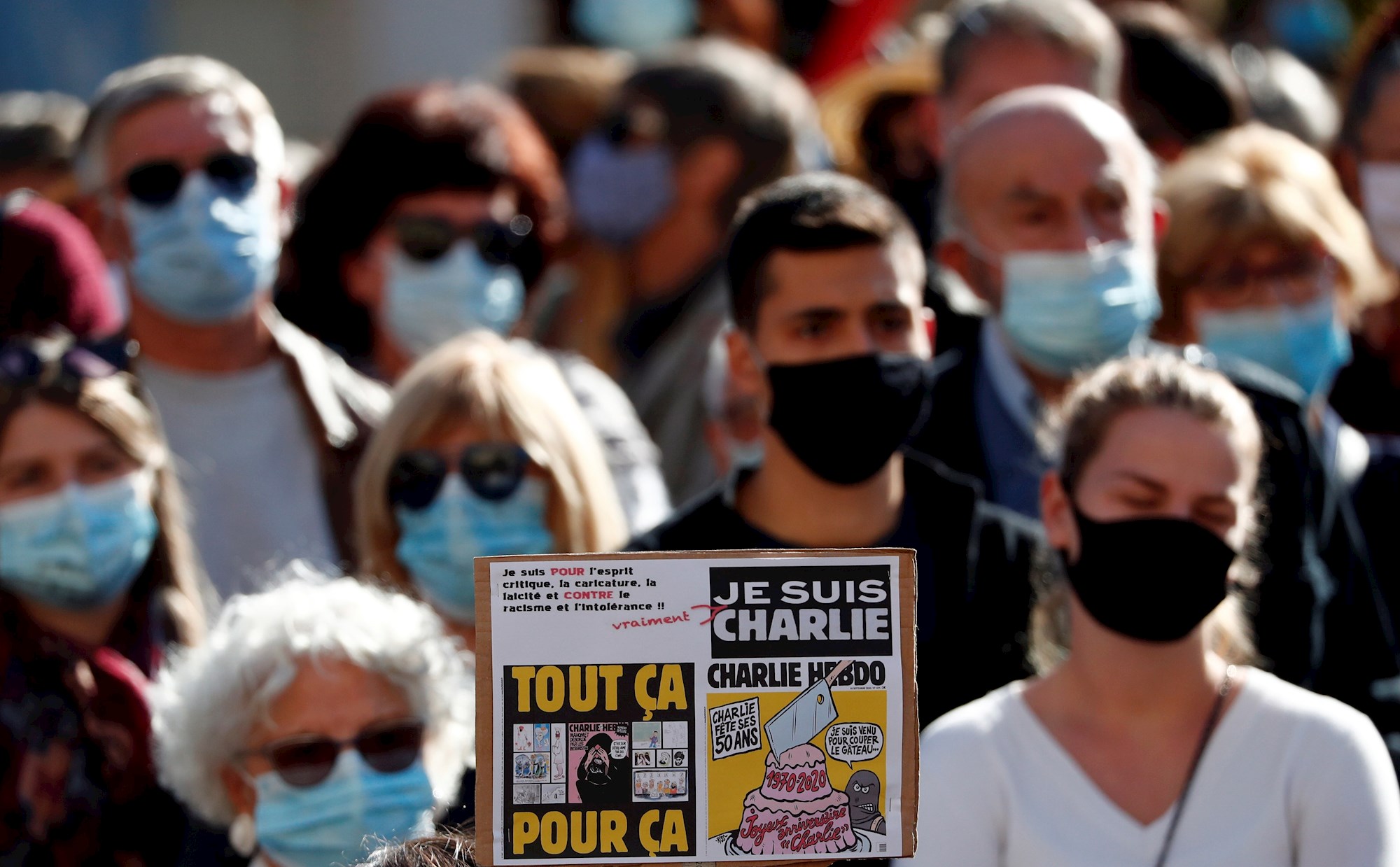 Unos quince detenidos en Francia por la decapitación del profesor, entre ellos cuatro alumnos