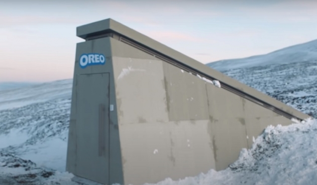 Oreo fabricó un búnker para proteger sus galletas del fin del mundo (Video)