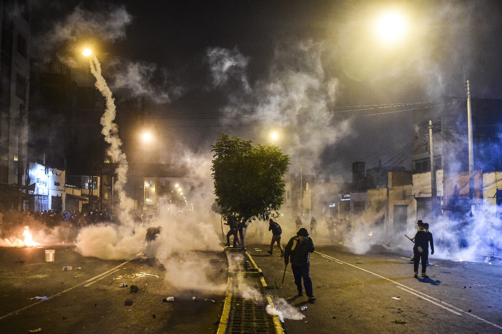 Cidh expresó su preocupación por uso excesivo de la fuerza en las protestas en Perú