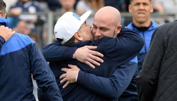 El cuerpo técnico de Maradona renuncia a Gimnasia y Esgrima La Plata