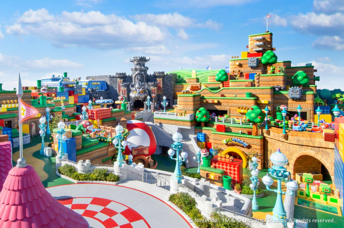 En IMÁGENES: Así será el espectacular parque temático de Súper Mario en Japón