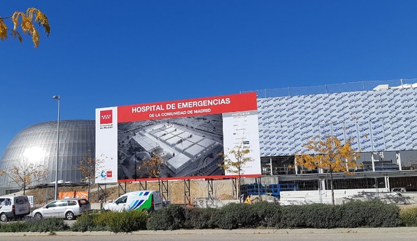 Madrid inaugura un gigantesco y controvertido hospital para futuras crisis