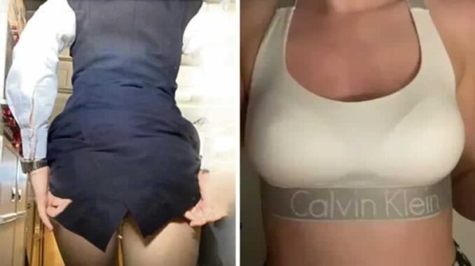 Investigan a azafata de British Airways que ofrecía sexo en vuelos a través de su Only Fans (Fotos)