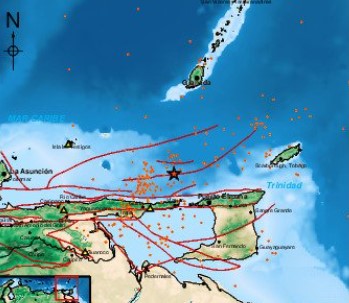 Sismo de magnitud 3.3 al norte de Macuro #15Dic